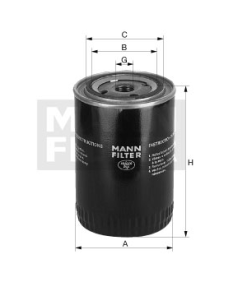 Filtro de aceite MANN-FILTER W9019