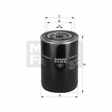 Filtro de hidráulico MANN-FILTER WD10021