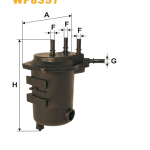 Filtro de combustible WIX AUTOMOCIÓN WF8357