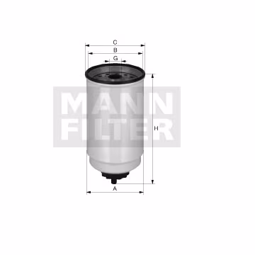 Filtro de combustible MANN-FILTER WK12002