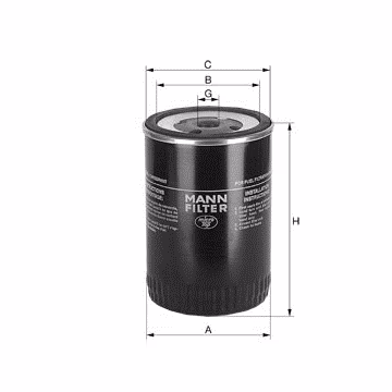 Filtro de combustible MANN-FILTER WK716/2X 1 Filtro de combustible MANN-FILTER WK716/2X