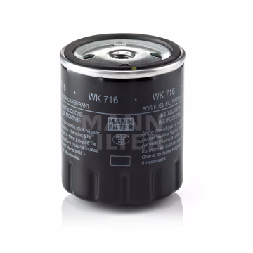 Filtro de combustible MANN-FILTER WK716