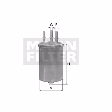 Filtro de combustible MANN-FILTER WK8039 1 Filtro de combustible MANN-FILTER WK8039