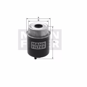 Filtro de combustible MANN-FILTER WK8124