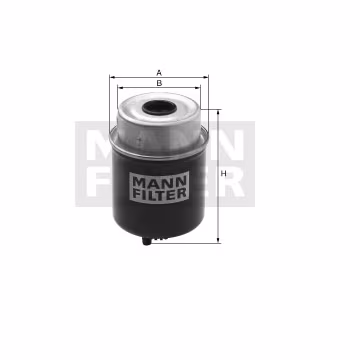 Filtro de combustible MANN-FILTER WK8133