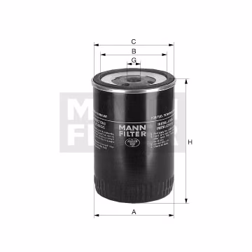 Filtro de combustible MANN-FILTER WK8215
