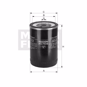 Filtro de combustible MANN-FILTER WK8500