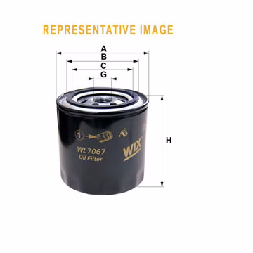 Filtro de aceite WIX AUTOMOCIÓN WL7113