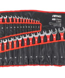 Juego de llaves fijas CRV 6-32mm 25 ud. AMIO-04977
