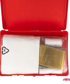 Botiquín de primeros auxilios para el coche en caja de plástico DIN 13164 AMIO-05011 8 Botiquín de primeros auxilios para el coche en caja de plástico DIN 13164 AMIO-05011 - Imagen 4
