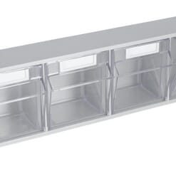 Sistema de almacenamiento, 6 piezas 60 cm