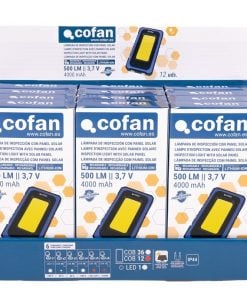Alternative view of EXPOSITOR CON 12  LÁMPARAS DE INSPECCIÓN COB LED Y PANEL SOLAR